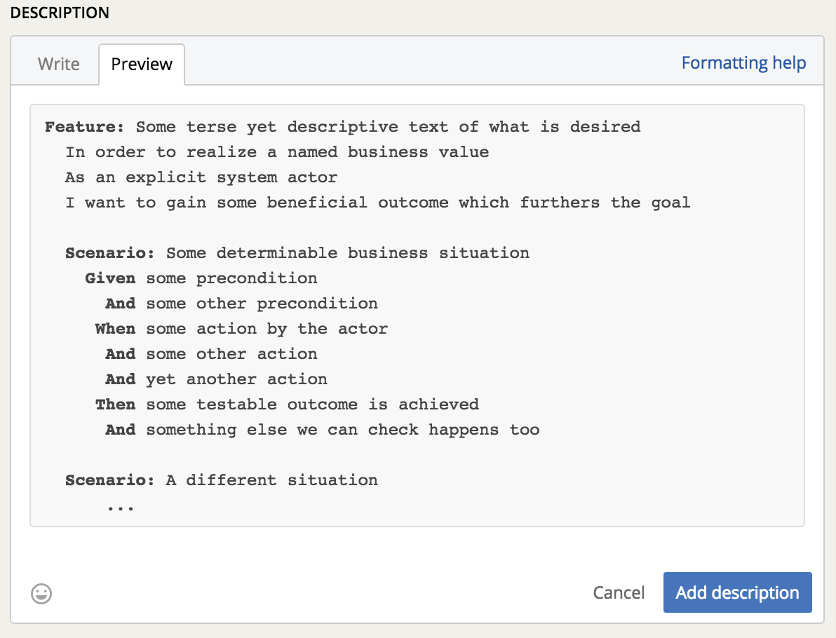 Tracker now supports syntax highlighting.